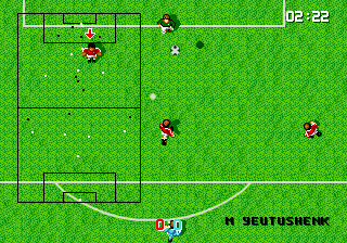 Скриншот игры Super Kick Off